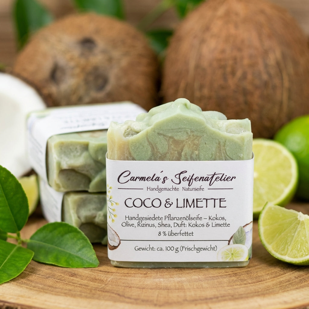 Coco & Limette – Handgemachte Naturseife