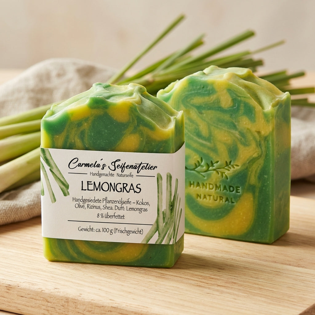 Lemongras – Handgemachte Naturseife