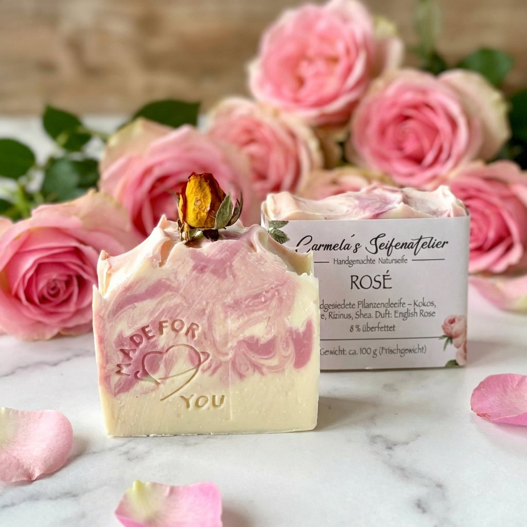 Rosé – Handgemachte Naturseife